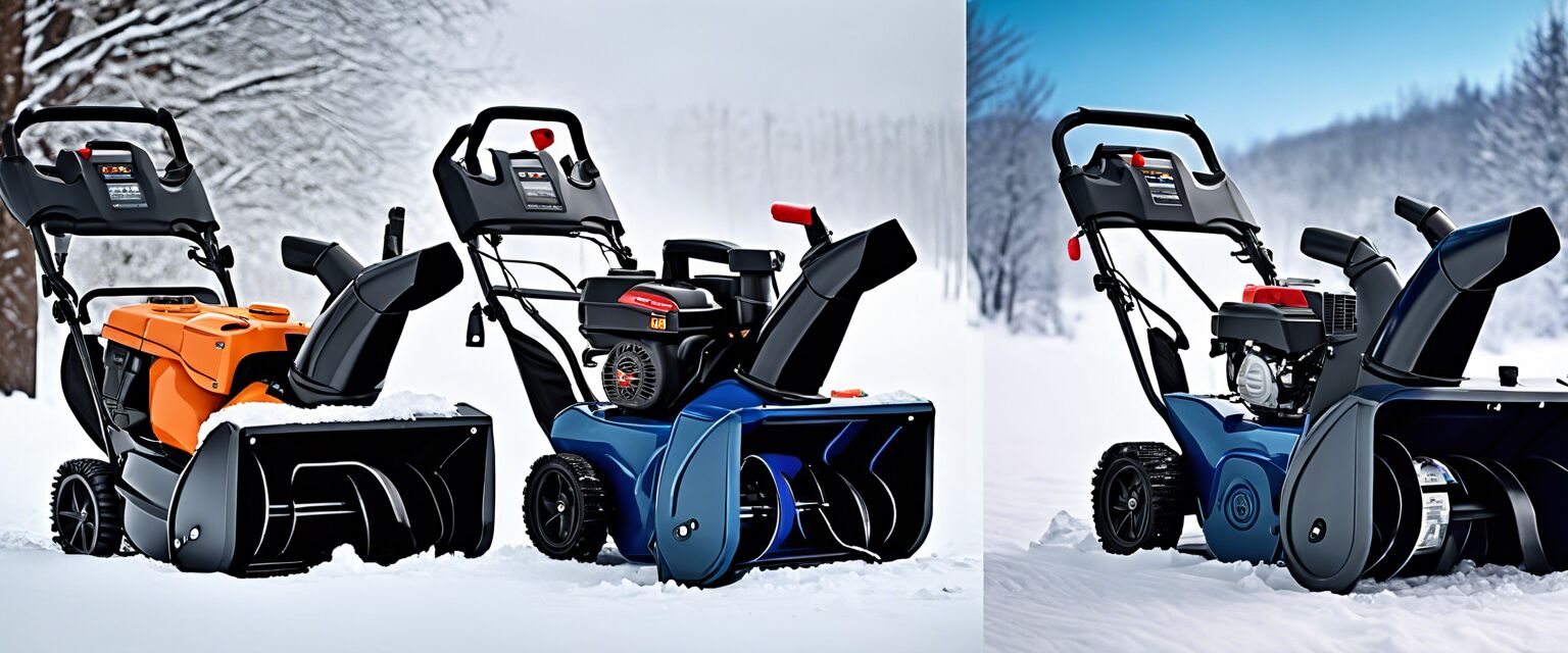 Electric snow blower comparison